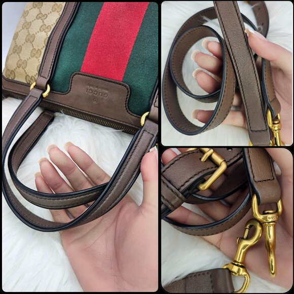 Gucci Rania Top Handle 2-Way Bag - Picture 13 of 17